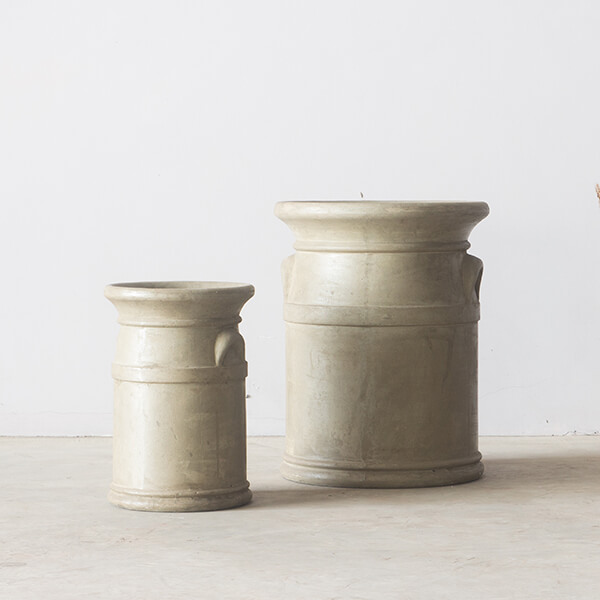H012-079-S2 - Fiber cement jar pots – Concrete planter, cement planter