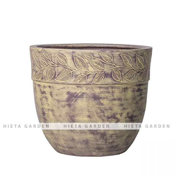 Antique fiberglass pots - H0102-325-S3